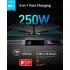 Anker Prime Power Bank, 27,650mAh 3-Port 250W Portable Charger for Travel, TSA-Approved, Smart App, for MacBook Pro/Air, iPhone 16/15/14 Series, Samsung, Laptops - Black